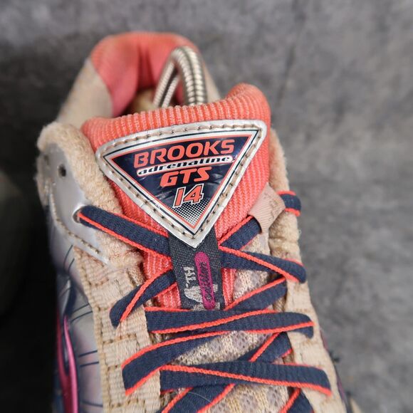 Brooks Shoes Womens 9 Athletic Sneaker Adrenaline GTS 14 Running Trainer Comfort - Picture 5 of 15